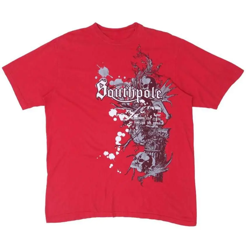Vintage Southpole Inspired Graphic Tee | Y2K Urban Streetwear Unisex T-Shirt | Retro 90s Hip-Hop Aesthetic | Trending Graphic Tee