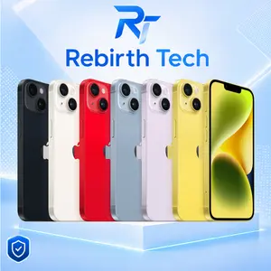 Refurbished iPhone 14 (Unlocked)-Excellent Condition with 1 Year Warranty - Rebirth Tech