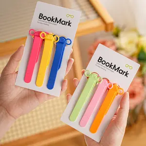 EasyClip Upgraded 2.0 Minimalist Silicone Bookmark, Auto Page-Finding Page Marking Marker, Non-Slip Home Organizer for Book Lovers