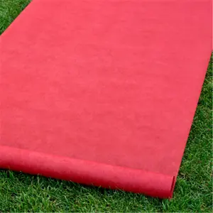 Hortense B Hewitt  Red Blank Aisle Runner