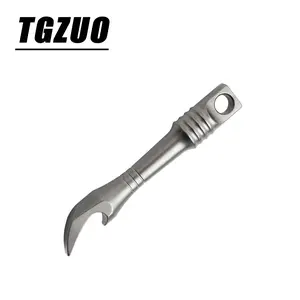 Outdoor Mini Pry Bar, Multi-Functional Edc Keychain Accessory, Compact and Portable Tool for Everyday Carry, Essential Gear for Hiking and Camping