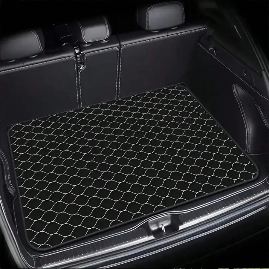 Geometric Pattern Car Trunk Mat, Anti-Slip Car Floor Mat, Pet Pad, Universal Fit, Car Interior Accessories, Car Accessory, Must-Have for Women