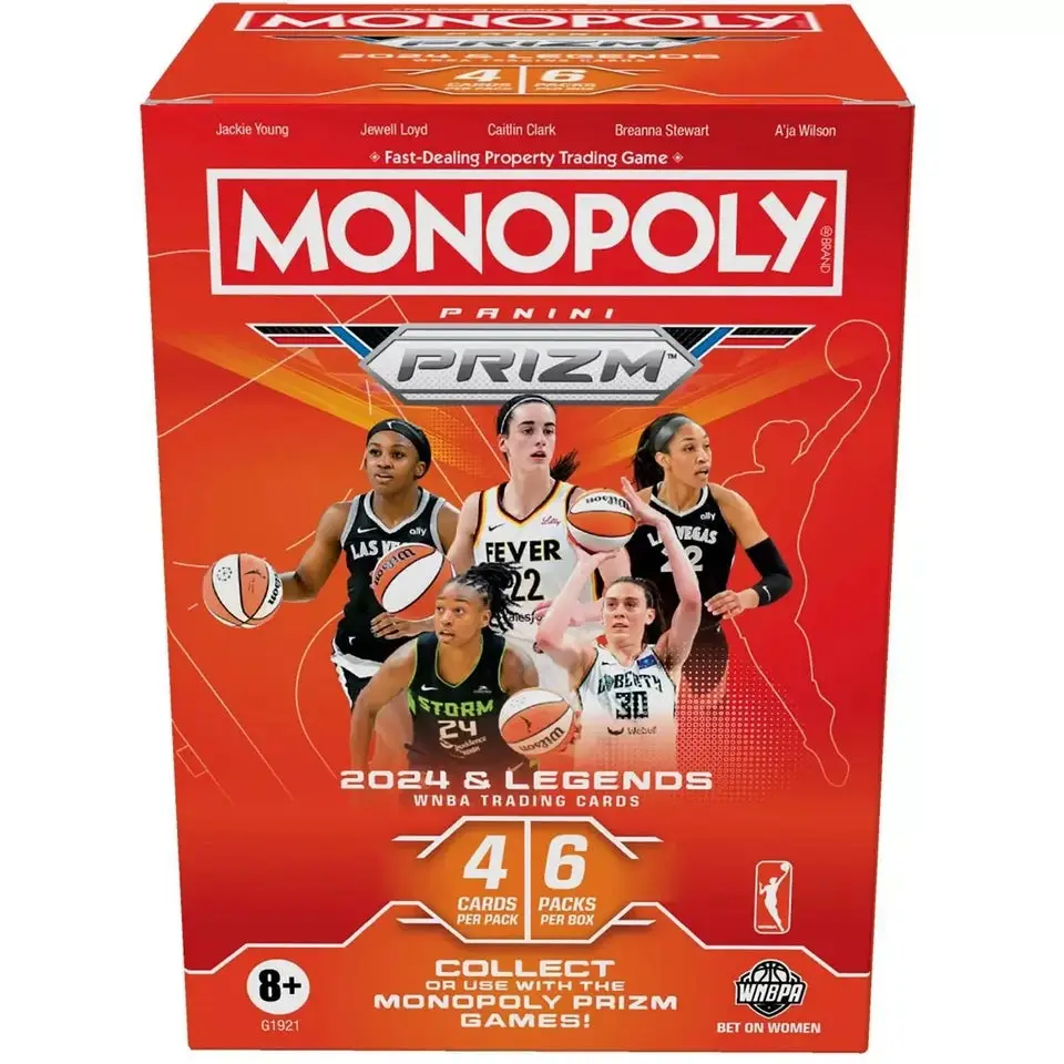 2024 Panini Prizm Monopoly WNBA Blaster Trading Cards