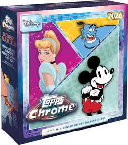 2026 Topps Chrome Disney Mega Box