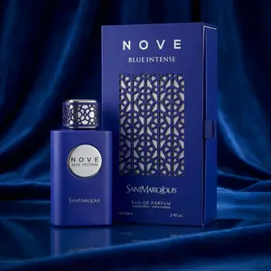 Saint Mario Louis Nove Blue Intense Eau De Parfum Spray For Unisex 3.4 Ounce