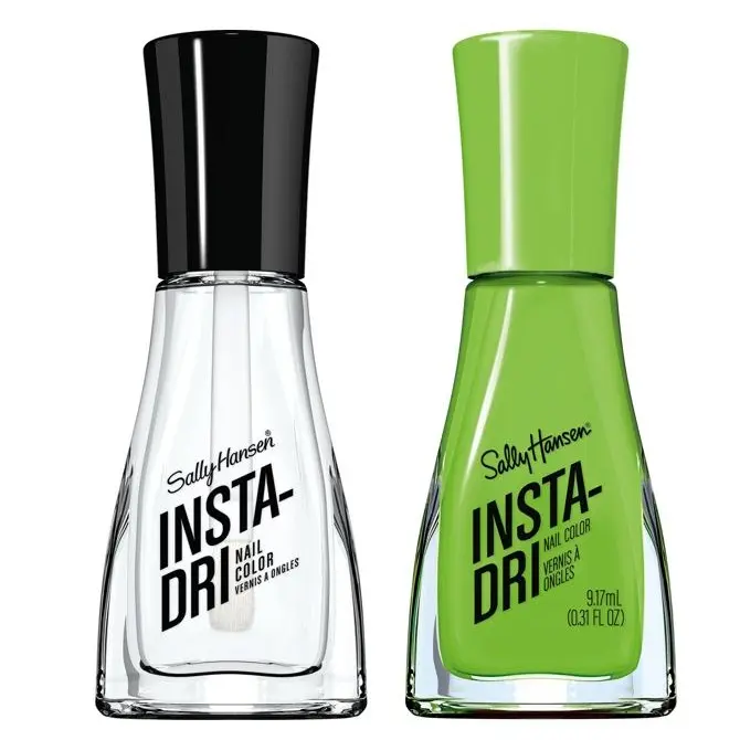 Insta Dri Neon Nitro + Top Coat Bundle