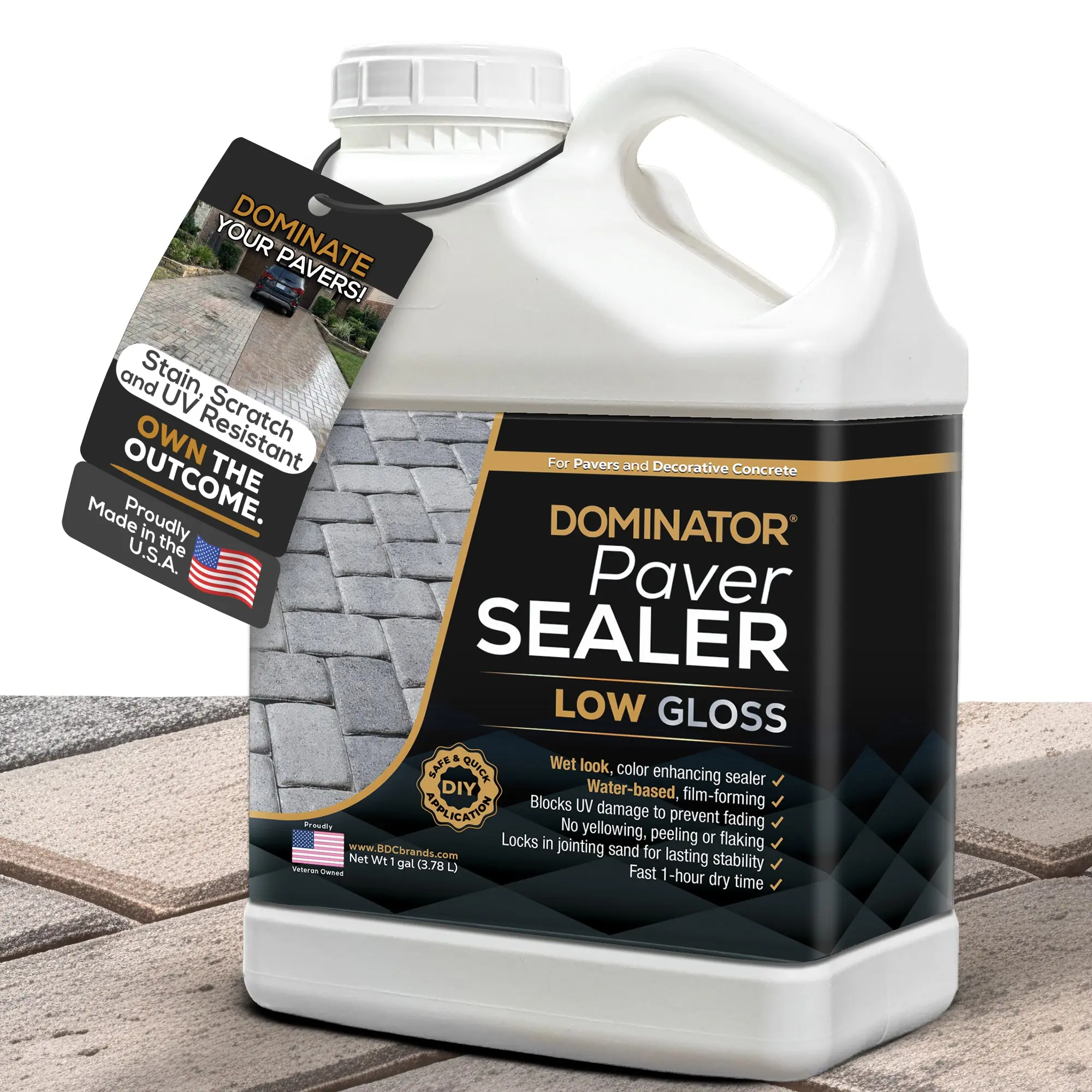 DOMINATOR® Low Gloss Paver Sealer