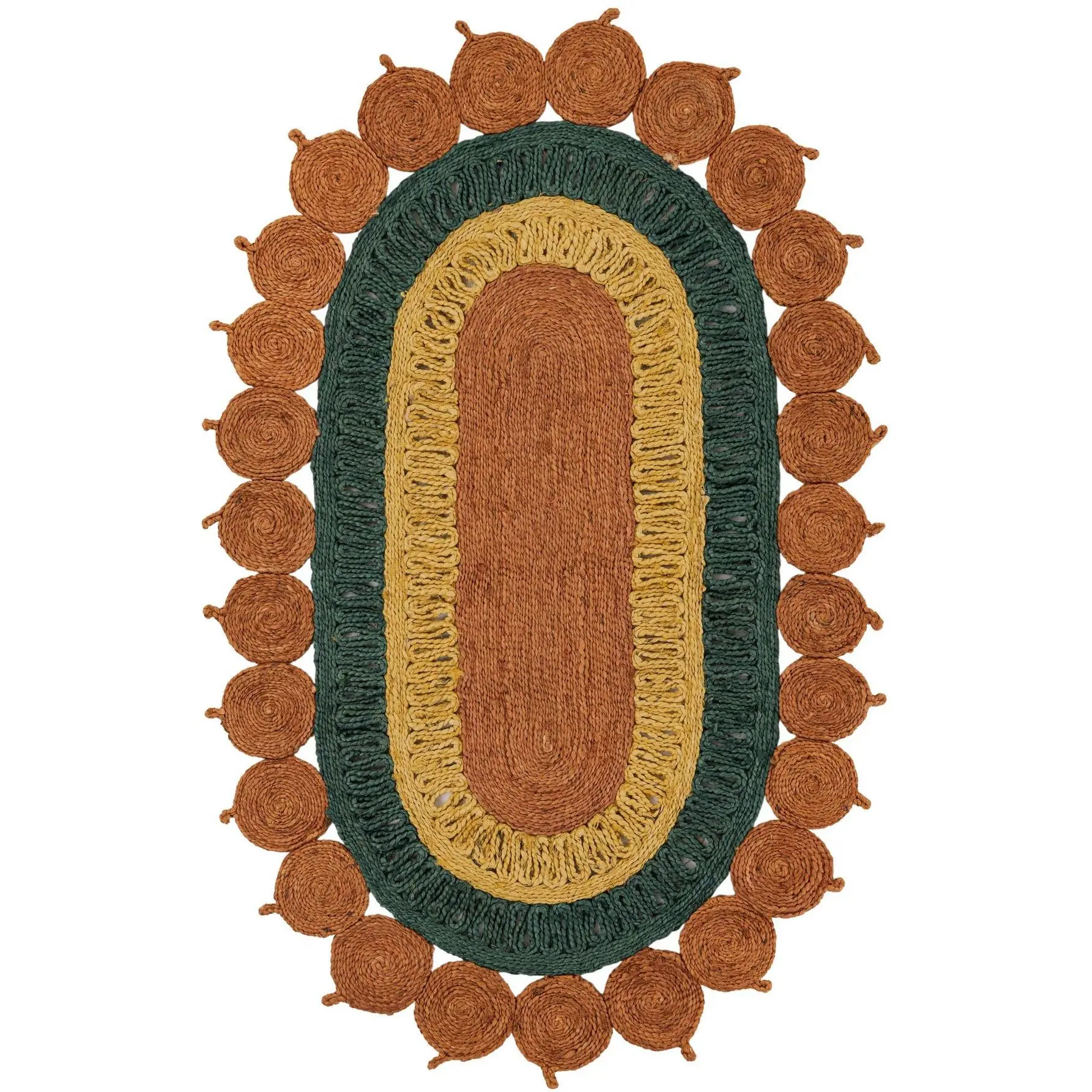 Orange Green Yellow 3' 1 x 5' 1