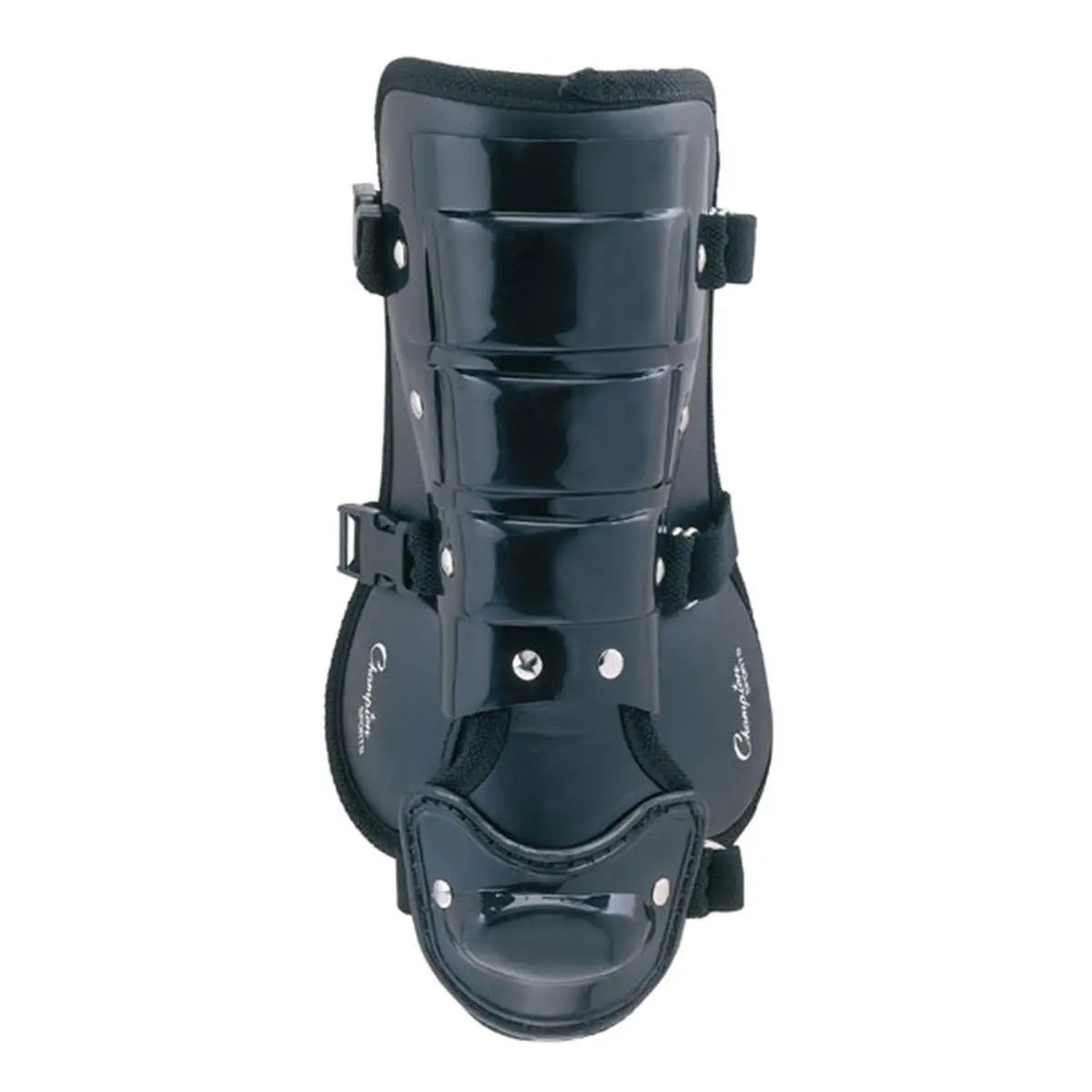 212 MAIN Batters Shinguard - Black, 7.5 in, Quick-Release, Batting Protection, Universal Size