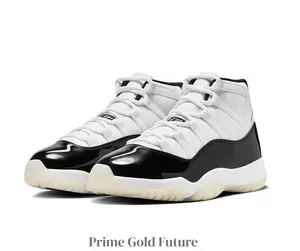 White leather + Black patent + Gold accents. These highs are pure legend