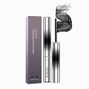 2 PCS Metal Mascara, Iron Wand Mascara, 3D Curling Eyelash Iron, Washable Slim Metal Rod, Long-Lasting Volume Waterproof, Smudge-Proof, No Flaking (Black * 2)