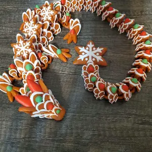 Gumdrop Gingerbread Dragon