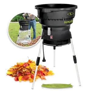 Sun Joe Electric Leaf Mulcher/Shredder 13 Amp w/ Adjustable Control Dial, SDJ616