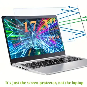 17.3 Inch Laptop Screen Protector 2pcs Samidann Anti Blue Light Matte Surface Cuts Down Scratches Glare for HP Lenovo Acer ASUS MSI 16:9 Aspect Hydrophobic Oleophobic