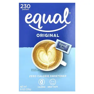 Equal Zero Calorie Sweetener, Original, 230 Packets, 8.1 oz (230 g)