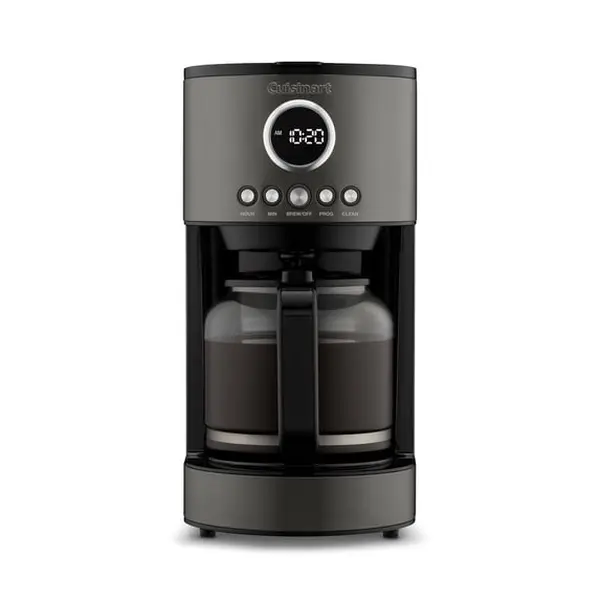 Cuisinart Stainless Steel 12-Cup Coffee Maker, Black