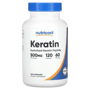 Nutricost Keratin, 120 Capsules (250 mg per Capsule)