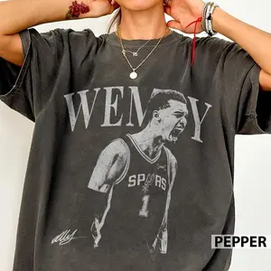 Victor Wembanyama Basketball Shirt, San Antonio Basketball Tee, Wemby Basketball Gift Unisex