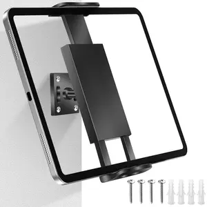 Tablet Phone Wall Mount Holder for 4.7-13" iPad iPhone 360° Rotation Bracket