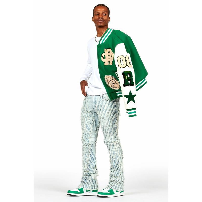 Balser Green Varsity Jacket