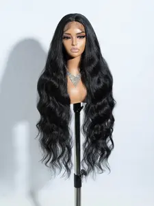 36 Inch Long Curly Hair Wigs for Women, Gorgeous Fluffy Wigs without Bangs, Glueless Curly Wig, 2024 Fashion Synthetic Lace Front Wigs for Party, Daily Use Valentine's Day Gift