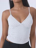White and Black Polka Dot