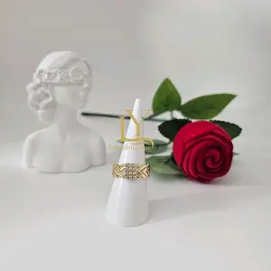 LaYaiBoutique #1852 high quality 14k gold plated ring