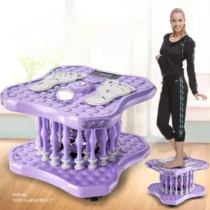 Dance machine, waist-twisting machine, fitness equipment for home use with touch screen and music. Fitness equipment with music: Twisting Joy Waist Twister
