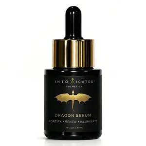 Intoxicated Cosmetics Dragon Serum GWP | Longevity Antioxidant Serum with Astaxanthin, Dragon's Blood, Ashwagandha & Ergothioneine for Firming, Hydrating, Barrier Support, and Defense Against Aging & Environmental Stressors