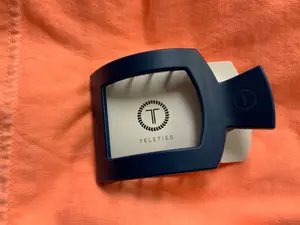 Teleties medium square flat clip