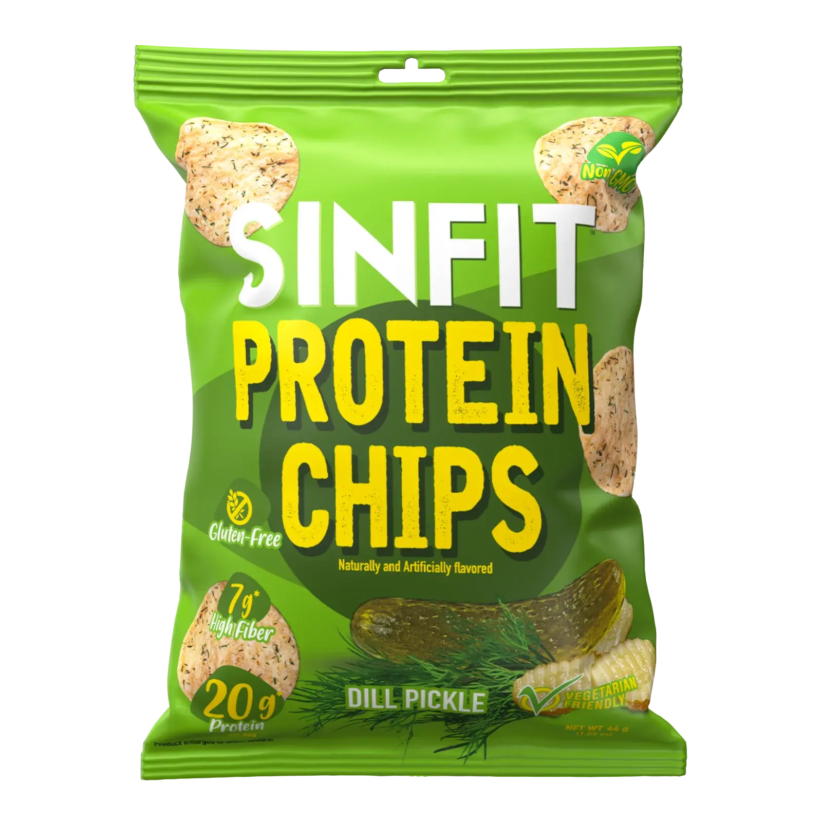 Sinfit Protein Chips - 20G Protein - 7G Fiber - Gluten Free Sinfit Protein Chips - 20G Protein - 7G Fiber - Gluten Free