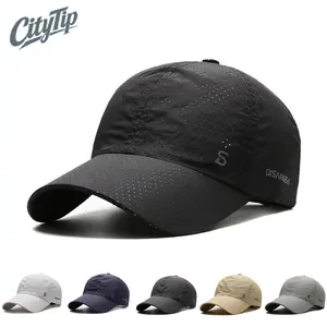2-Pack Men's Sunscreen Baseball Hat Mesh Breathable Quick Drying Sports Hat UV Resistant Suitable for Outdoor Sports in Summer