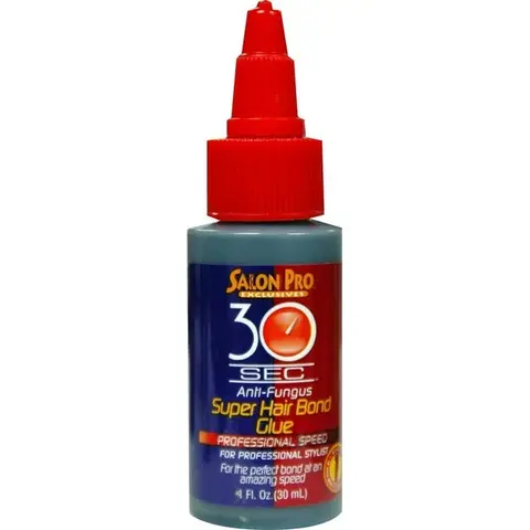 Salon Pro Super Hair Bond - Unisex Salon-Grade Premium Wig Adhesive, Latex Haircare Styling Glue Mousse & Gel, Patent-Pending 30-Second Dry Time for Weft Application, All Wigs, Secure Hold, Brand-Variant Details via Manufacturer