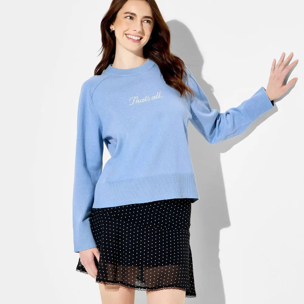 Women's The Devil Wears Prada "That's All" Graphic Pullover Sweater