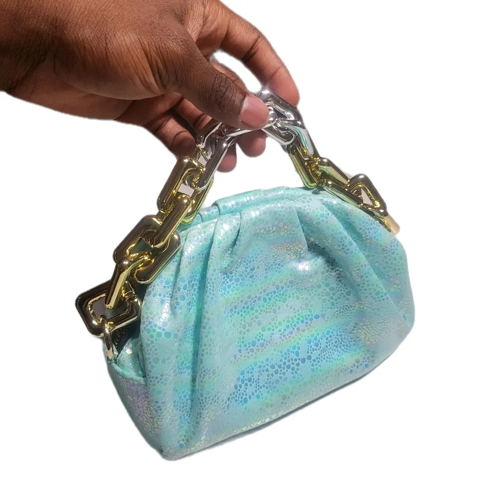 Teal Handbag for Women, Stylish Top-Handle Shoulder Bag with Spacious Interior for Daily Use