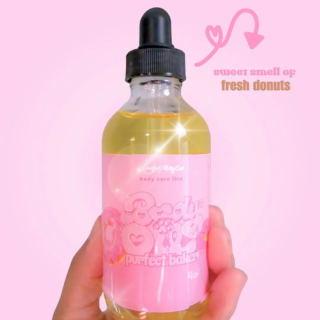 Glo Pretty 4oz Body Oil, Moisturizing Formula for Glowing Hydrated Skin