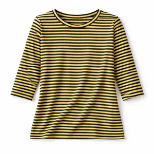 Boat Neck Top - Sunny Stripe