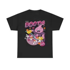 Boo'os: Dragon Ball Fan Art Cereal Parody, Anime Art, T-Shirt For Men Women, Tee