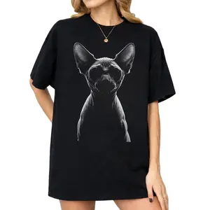 Comfort Colors Sphynx Cat Shirt, Hairless Cat Graphic Tee, Cat Lover Shirt