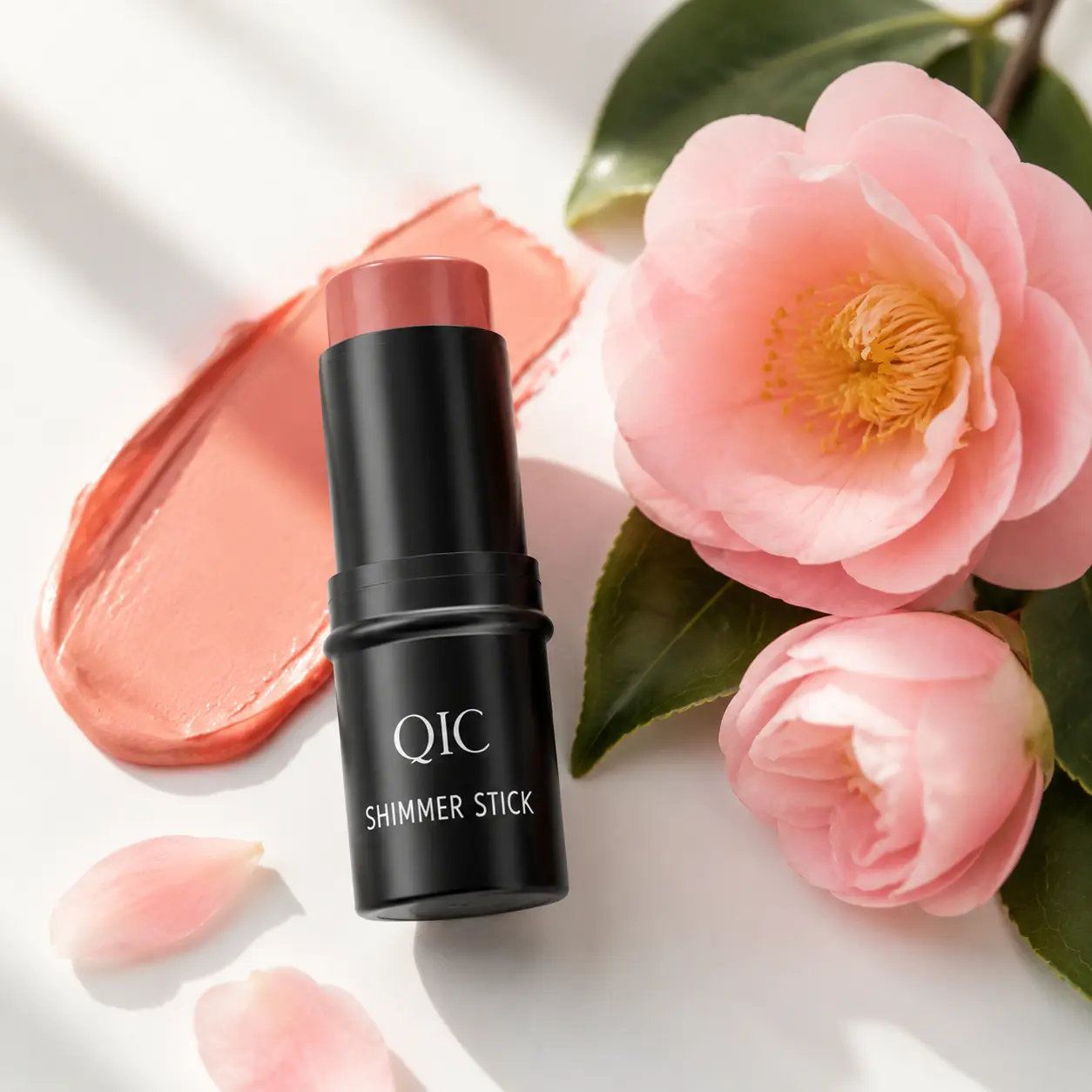 Luminous Soft Glow Cream Blush Stick, All-in-One Makeup for Natural Healthy Flush Finish