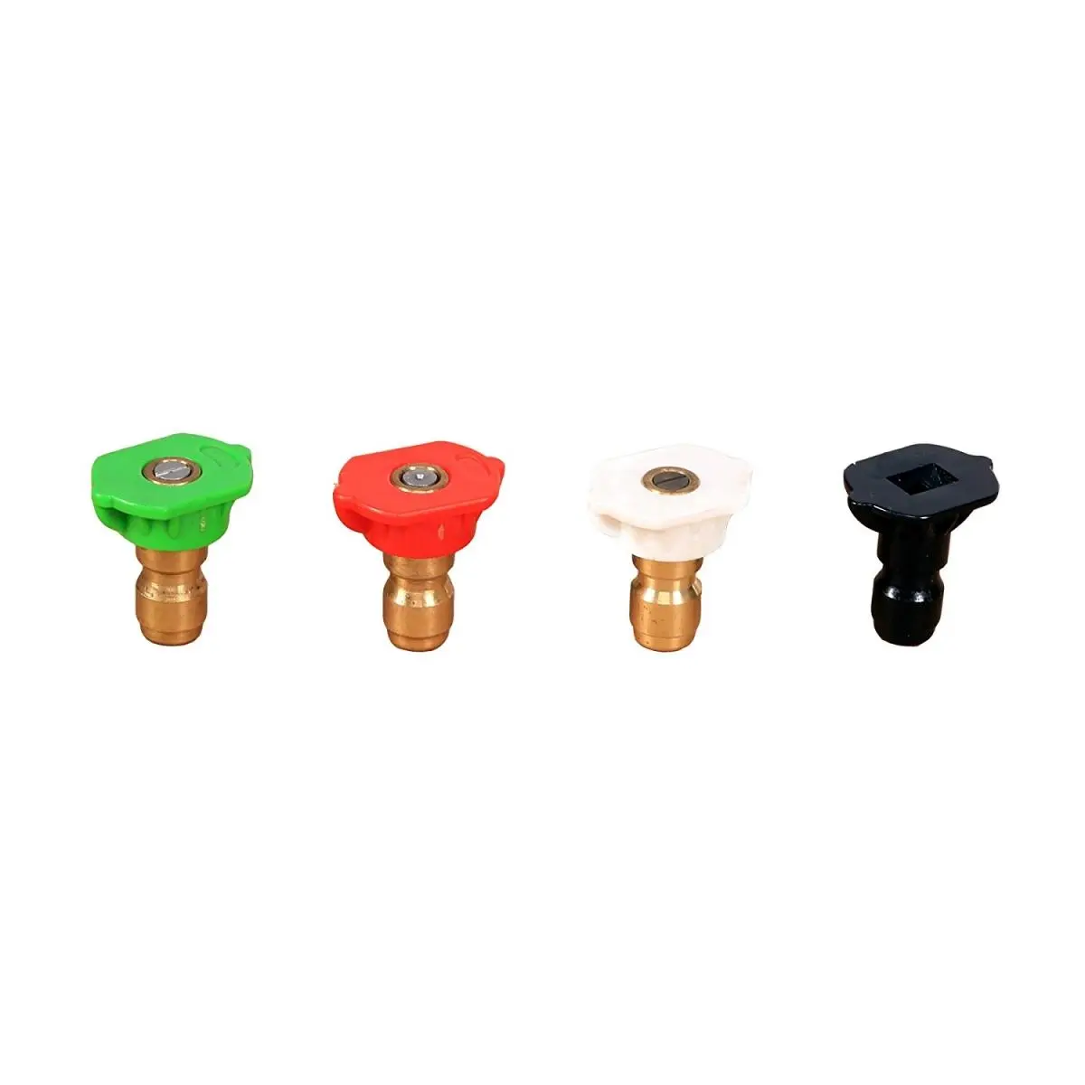 212 MAIN Pressure Washer Spray Nozzle Tips Set, Quick Connect Fittings, Easy-Attach Design Garden Accessories, Assorted Nozzle Tips for Multiple Stream Options, Max 2000 PSI for Pressure Washers