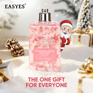 【Easyes】 Royal Antique Damask Shower Gel with Rose Elixir for Body Wash，suitable for men and women daily use