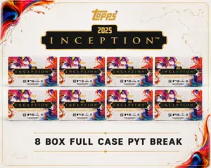 MLBB66 PYT 2025 Topps Inception FULL CASE BREAK (8x Hobby Boxes)