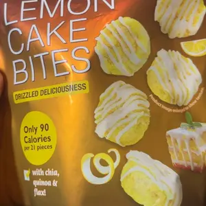 6 Pack - Drizzilicious Lemon Cake Mini Rice Cakes - New Flavor