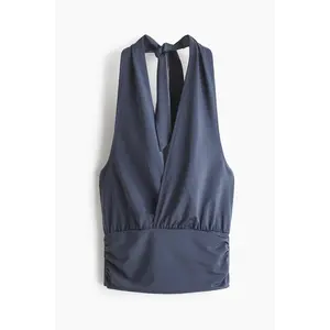 H&M Jersey halterneck top