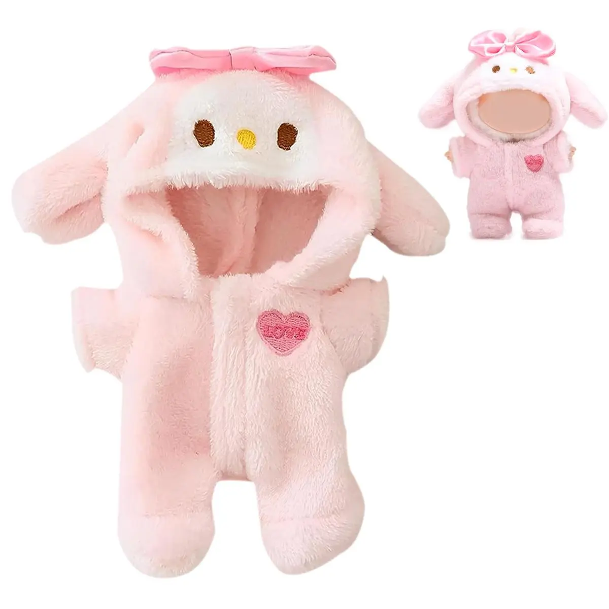 Designer Clothes for Dolls Accessories Set,15cm /17cm Doll Clothing Set,Premium Dolls Accessories (Pink)
