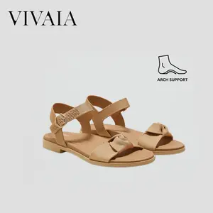 VIVAIA Miami Arch Support Sandals, Arch Pro AdaptAll Sandals, Adjustable Strap, Ultimate All-Day Comfort, Suitable for Commutes & Strolls & Beach,Travel Essentials, Wide Feet Friendly Sandals, Cushioned Sandals, Summer Sandals (Paloma)