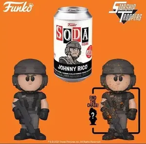 Funko Starship Troopers Johnny Rico Vinyl Soda Figure Sealed 1:6 chance of chase