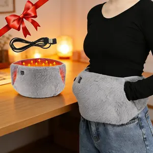 Electric Heating Belt, USB Rechargeable Warmth Pad, 3-Temperature Settings, Portable Menstrual Pain Relief, Perfect Gift for Her