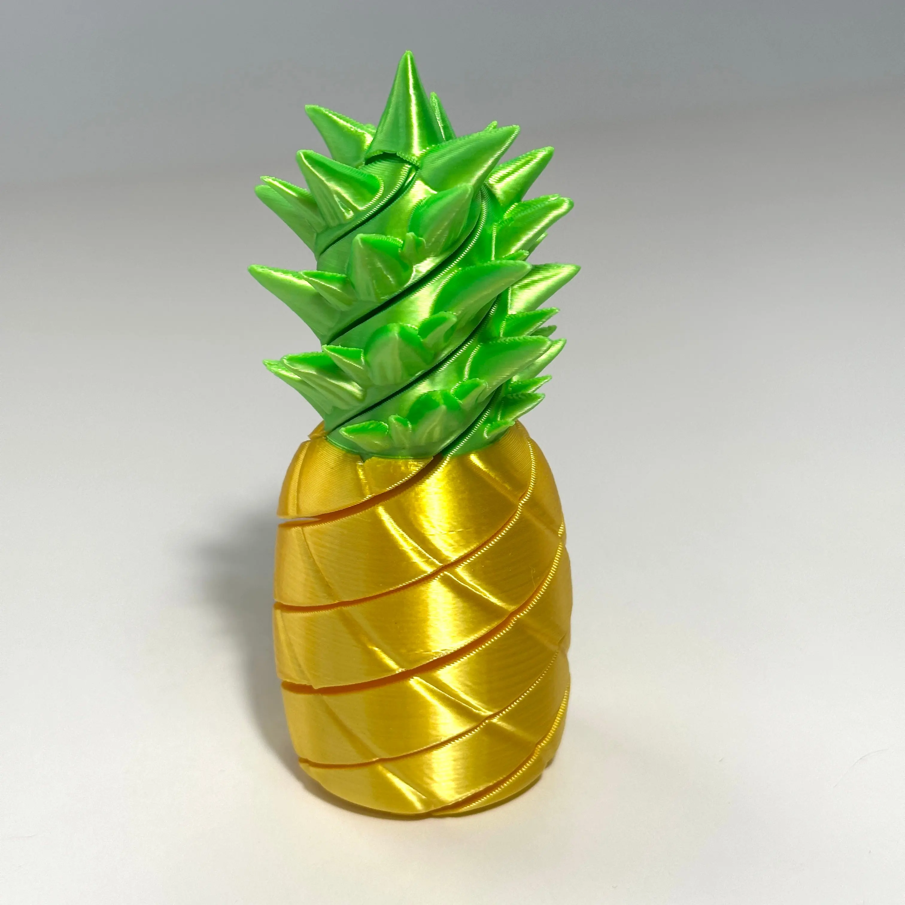 Pineapple Spiral - 3D Printed Articulating Figure Pineapple Spiral - 3D Printed Articulating Figure